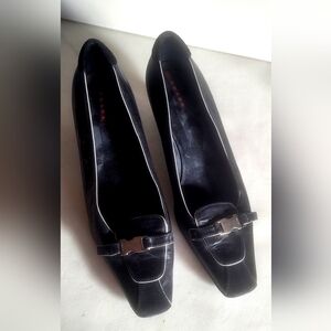 PRADA Ladies Active Wear Black Heels Shoes Sz8.5